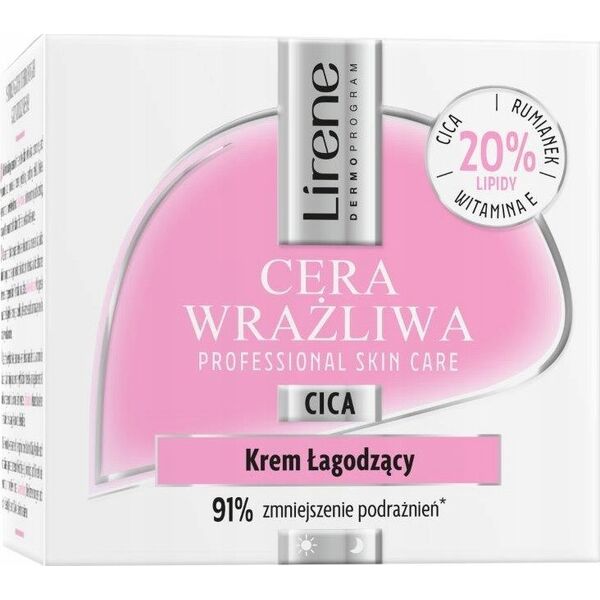 Alkotest LIRENE_Cera Wrażliwa krem łagodzący do twarzy 50ml