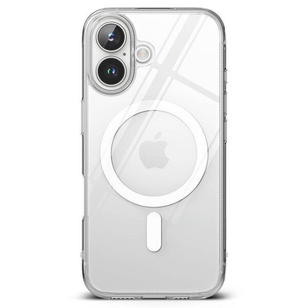 Case IPHONE 16 Ringke Fusion Magnetic MagSafe Clear transparent 8800274960435