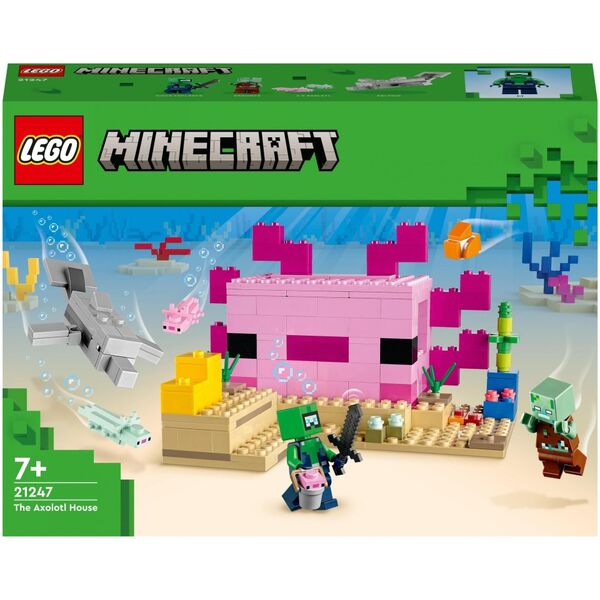 LEGO Minecraft Dom aksolotla (21247)