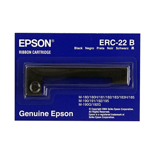 Μαύρη κορδέλα ταμειακής μηχανής Epson ERC-22 (C43S015358) 1017515