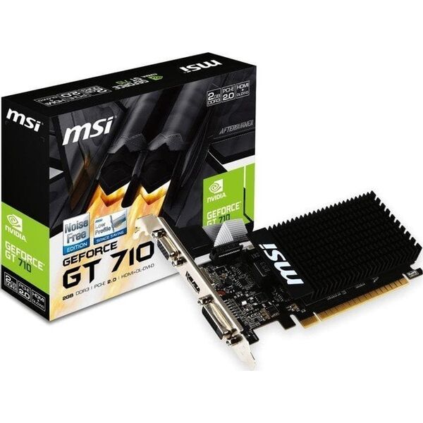 Graphical card MSI GeForce GT 710 Low Profile 2GB DDR3