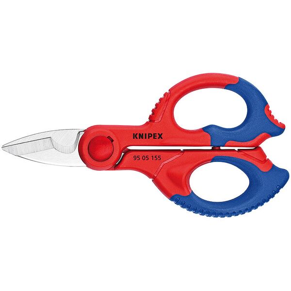 Ψαλίδι Knipex καλωδίων και σχοινιού από χάλυβα 155 mm (95 05 155 SB) 3244653