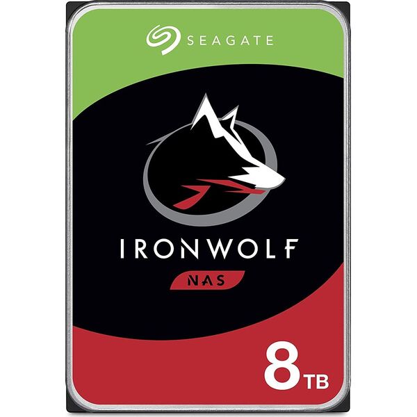 Μονάδα διακομιστή Seagate IronWolf 8TB 3,5'' SATA III (6 Gb/s) (ST8000VN004) 6276213