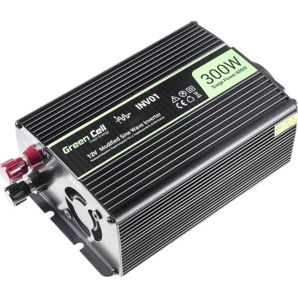 Μετατροπέας Green Cell 12V/230V 300W/600W (INV01DE) 6303820