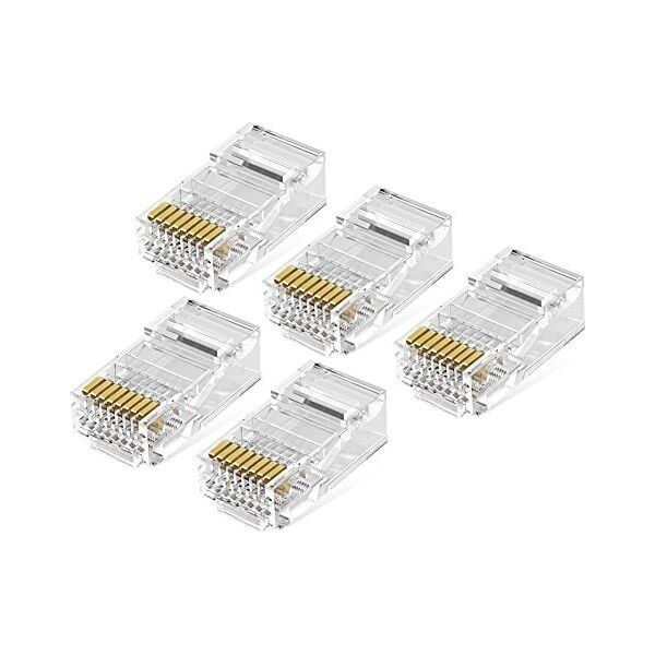 Ugreen UGREEN Ethernet βύσμα RJ45, 8P/8C, Cat.5/5e, UTP (50 τεμ.) 6659573