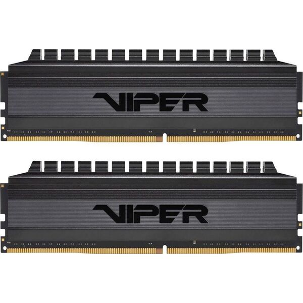 Μνήμη Patriot Viper 4 BLACKOUT, DDR4, 32 GB, 3200 MHz, CL16 (PVB432G320C6K) 6924988