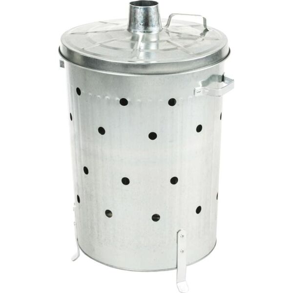 Nature Garden incinerator Galvanized steel 46x72cm round