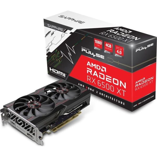 Κάρτα γραφικών Sapphire Radeon RX 6500 XT Pulse 4GB GDDR6 (11314-01-20G) 9681340