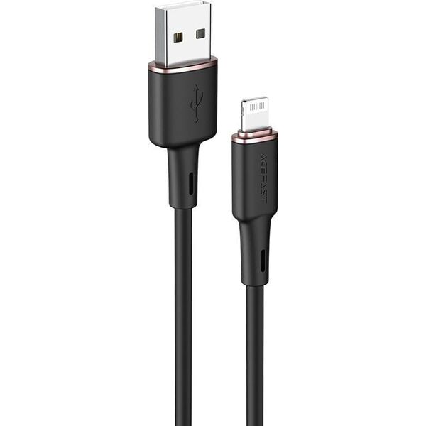 Acefast καλώδιο USB 1,2 m Μαύρο (6974316280682) 10119012