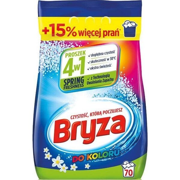 Bryza Spring Freshness Washing powder for color fabrics 4.55 kg