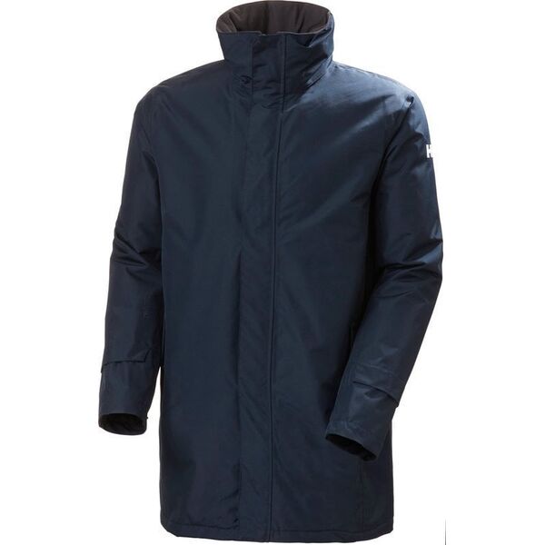 Ανδρικό μακρύ μπουφάν Helly Hansen Dubliner Insulated, μπλε ναυτικό, μέγεθος XL 10841175