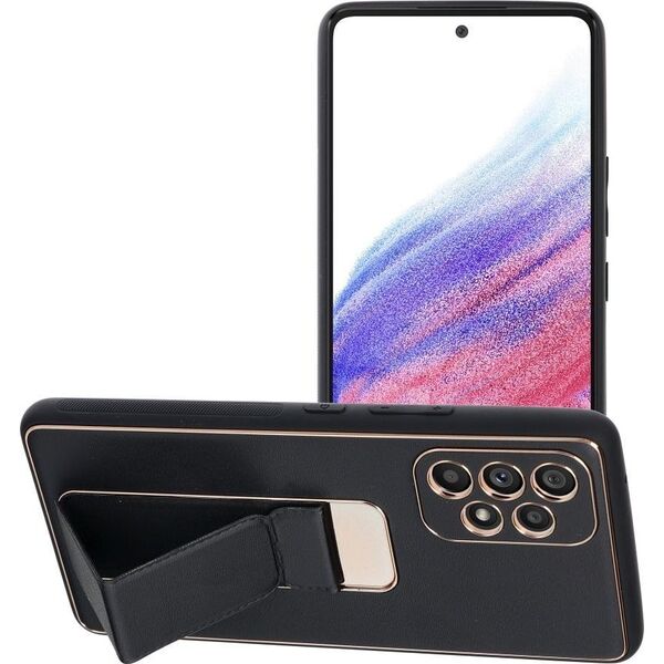 Δερμάτινη θήκη Forcell Kickstand για SAMSUNG Galaxy A53 μαύρο 11465794