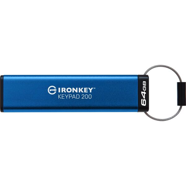 Kingston IronKey Keypad 200 pendrive, 64 GB (IKKP200/64GB) 12208385