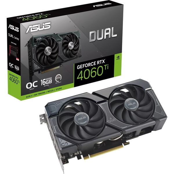 Κάρτα γραφικών Asus Dual GeForce RTX 4060 Ti OC 16 GB GDDR6 (DUAL-RTX4060TI-O16G) 12996463