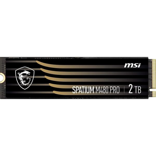 MSI Spatium M480 Pro 2TB M.2 2280 PCI-E x4 Gen4 NVMe SSD (S78-440Q600-P83) 13021734