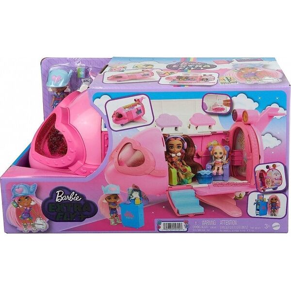 Mattel Barbie Extra Fly Airplane Κούκλα Barbie (HPF72) 13021843