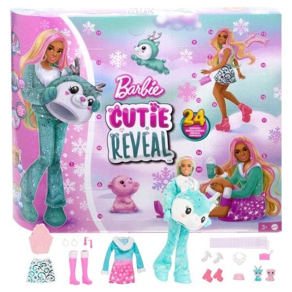 Ημερολόγιο προσέλευσης Barbie Cutie Reveal HJX76 13063969