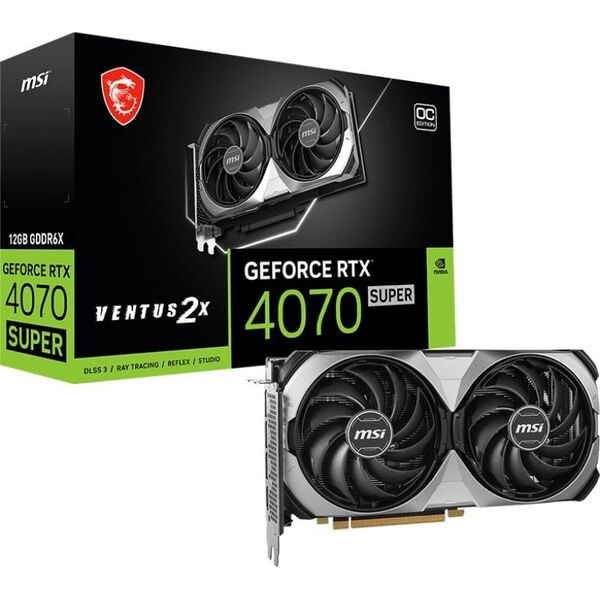 Κάρτα γραφικών MSI GeForce RTX 4070 SUPER Ventus 2X OC 12GB GDDR6X 13166810