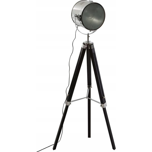 Atmosphera Lampa podłogowa na 3 nogach, wys. 152 cm, czarna