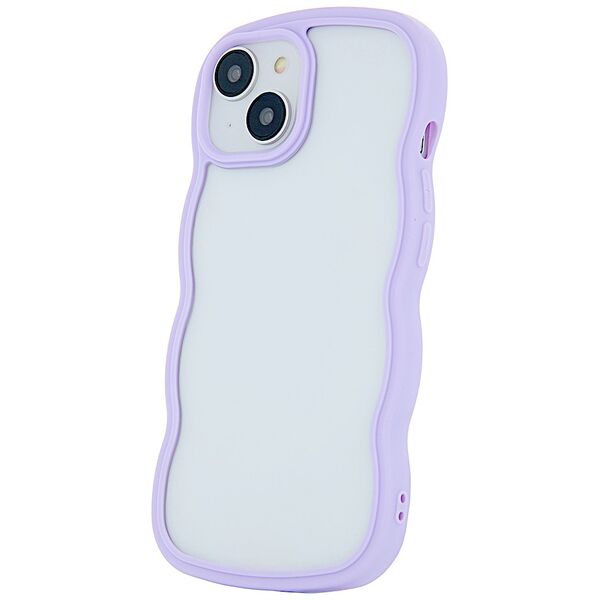 Wave case for iPhone 14 Pro Max 6,7&quot; purple 5907457778894