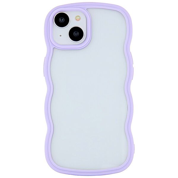 Wave case for iPhone 15 Pro Max 6,7&quot; purple 5907457778924