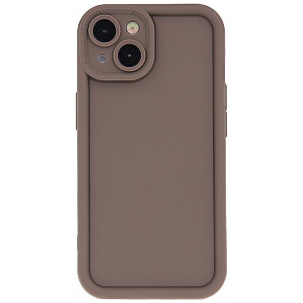 Rim TPU case for iPhone 7 / 8 / SE 2020 / SE 2022 brown 5907457777903