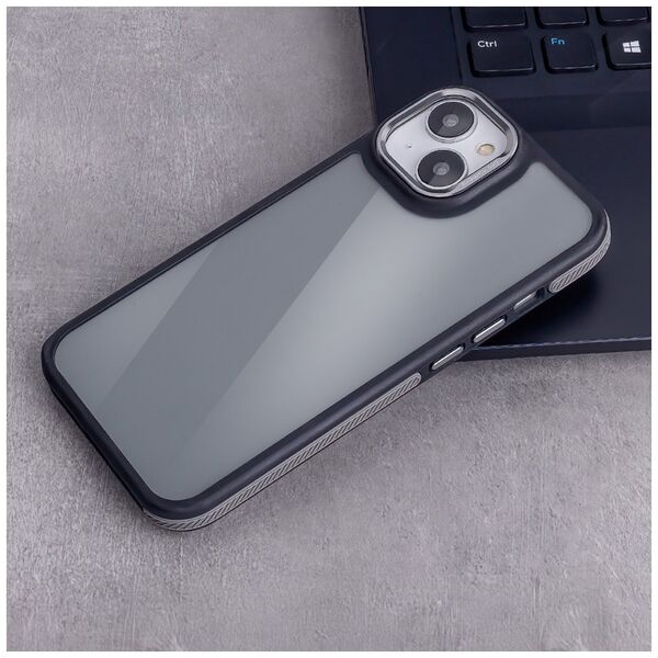 Crystal Black case for Samsung Galaxy M15 5G grey 5907457794351