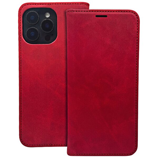 Smart Suede case for iPhone 16 Plus 6,7&quot; red 5907457799738