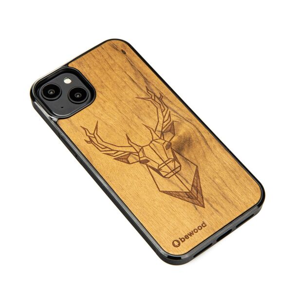 Bewood Case for iPhone 15 Plus 6,7&quot; Deer Imbuia 5907511789019