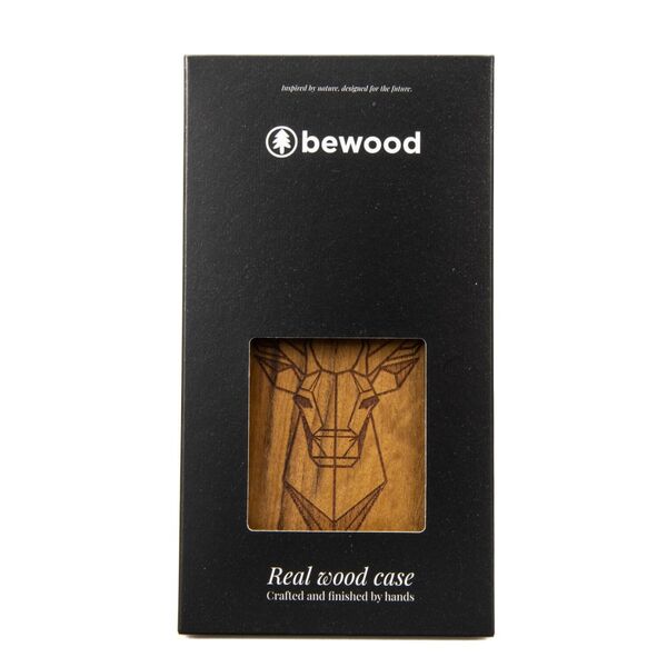 Bewood Case for iPhone 15 Plus 6,7&quot; Deer Imbuia 5907511789019