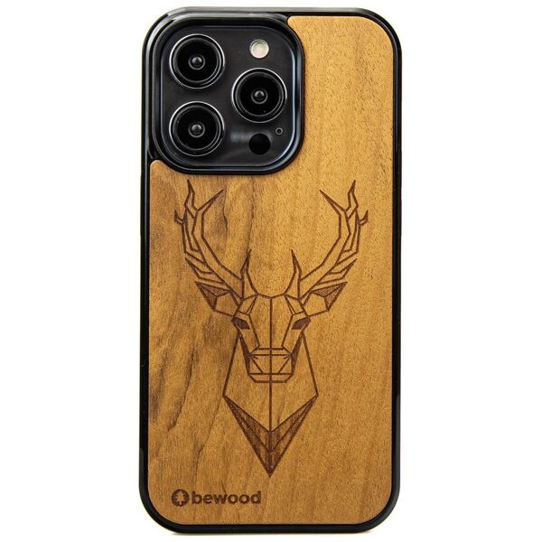 Bewood Case for iPhone 15 Pro 6,1&quot; Deer Imbuia 5907511789323