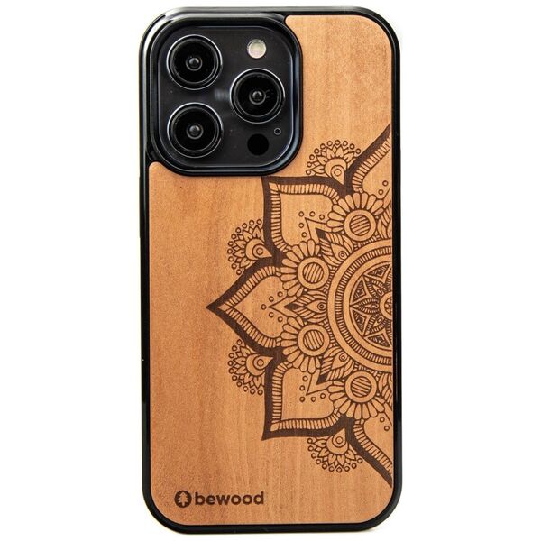 Bewood Case for iPhone 15 Pro 6,1&quot; Mandala Applewood 5907511789392