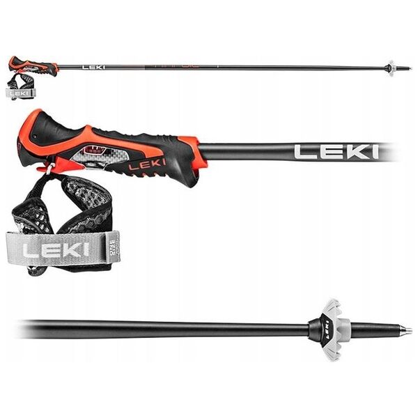 Leki LEKI KIJE 3D AIRFOIL black/red 110