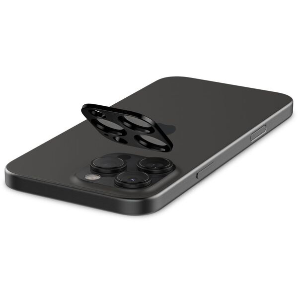 Spigen Camera Film for iPhone 14 Pro / Pro Max / 15 Pro / Pro Max / 16 Pro / Pro Max (set 2) - Spigen Glas.tR Optik - Black 8809811866995 έως 12 άτοκες Δόσεις