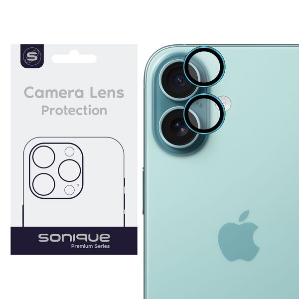 Camera Protection Sonique Lens Pro Apple iPhone 16 / iPhone 16 Plus Green 5210312037945