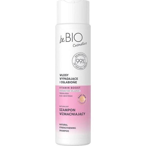 BeBio Baby Hair Complex naturalny szampon wzmacniający do włosów wypadających i osłabionych 300ml