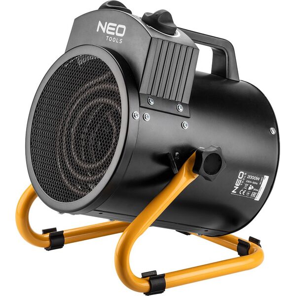 Neo Electric heater 2kW industry, settings regulation, IPX4 90-067