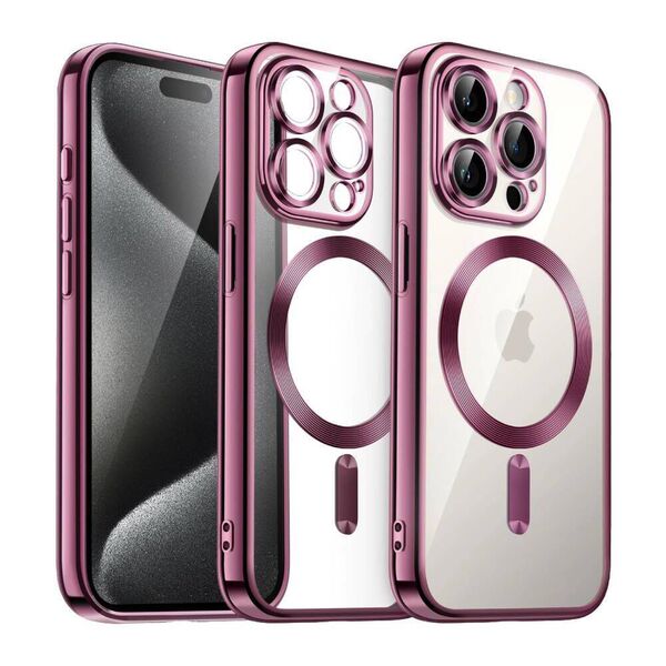 Case APPLE IPHONE 15 PRO Nexeri MagSafe Case pink 5904161118879