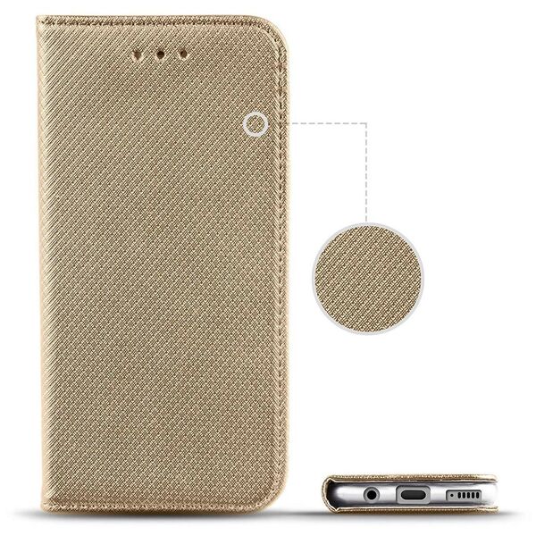 Case XIAOMI MI 11 LITE Flip Magnet gold 5900495903860