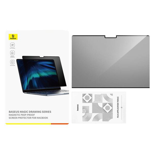 Baseus Screen Protector Baseus Magic Drawing for MacBook Pro 13" (2022) + cleaning kit (clear) 066945  P40012303201-00 έως και 12 άτοκες δόσεις 6932172663469