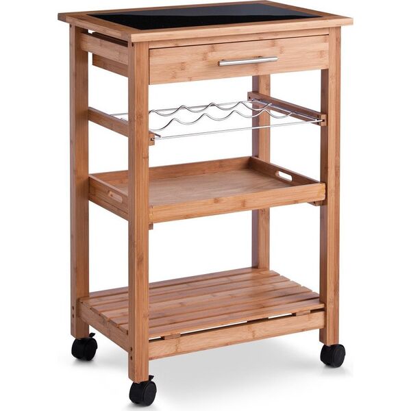 Zeller Kitchen cart - mobile bar, ZELLER 13429049 4003368137780