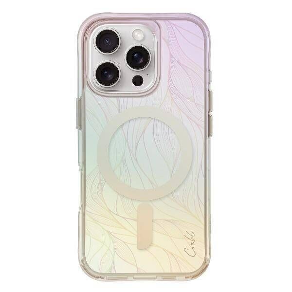 Case IPHONE 16 PRO UNIQ Coehl Willow Magnetic Charging Opal transparent 8886463690536