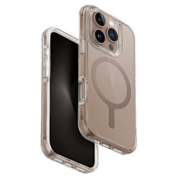 Case IPHONE 16 PRO MAX UNIQ Combat Magclick Charging Taupe gold 8886463689912