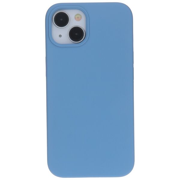 Solid Silicon case for iPhone 16 Pro 6,3&quot; light blue 5907457797109