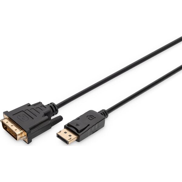 Kabel Digitus DisplayPort - DVI-D 2m czarny (AK-340306-020-S)