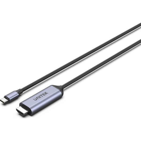 Kabel USB Unitek USB-C - HDMI 1.8 m Szary (V1423B)