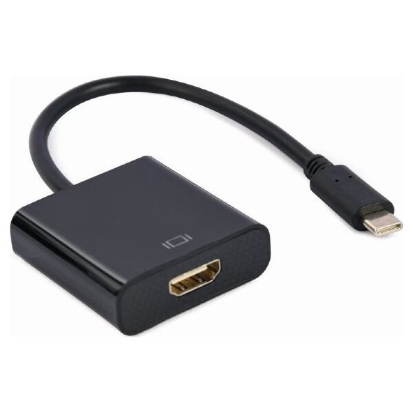 Adapter USB Gembird Gembird A-CM-HDMIF-04 zewnętrzna karta graficzna usb Czarny