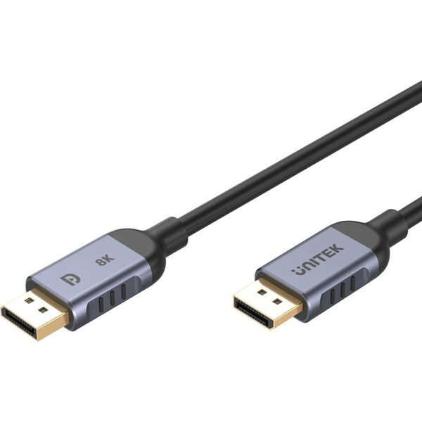 Kabel Unitek Unitek kabel DisplayPort 1.4 8k 60hz, 4k 240hz, HDR, HDCP 2.3, DSC 1.2, 5m