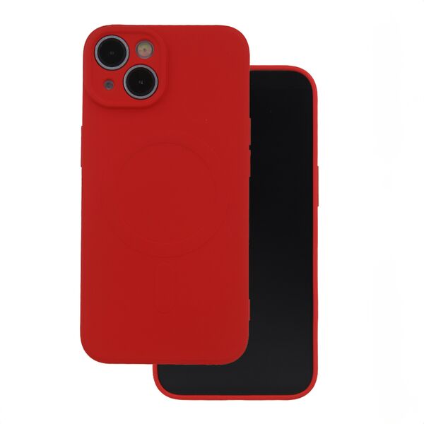 Simple Color Mag case for Samsung Galaxy S24 Ultra red 5907457783645