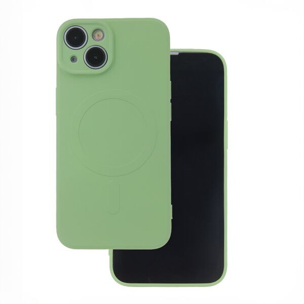 Simple Color Mag case for Samsung Galaxy A55 5G light green 5906961914972